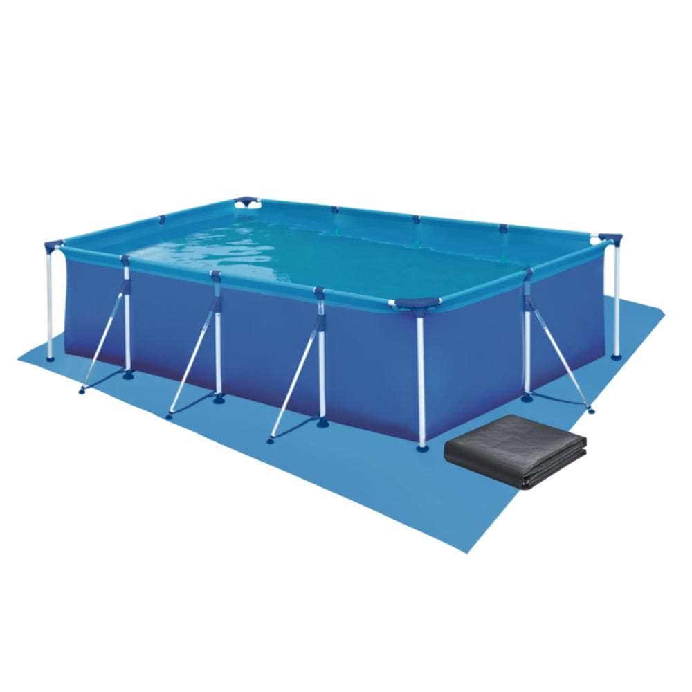 Piscina Retangular 5000 Litros Capa e Forro Premium Mor