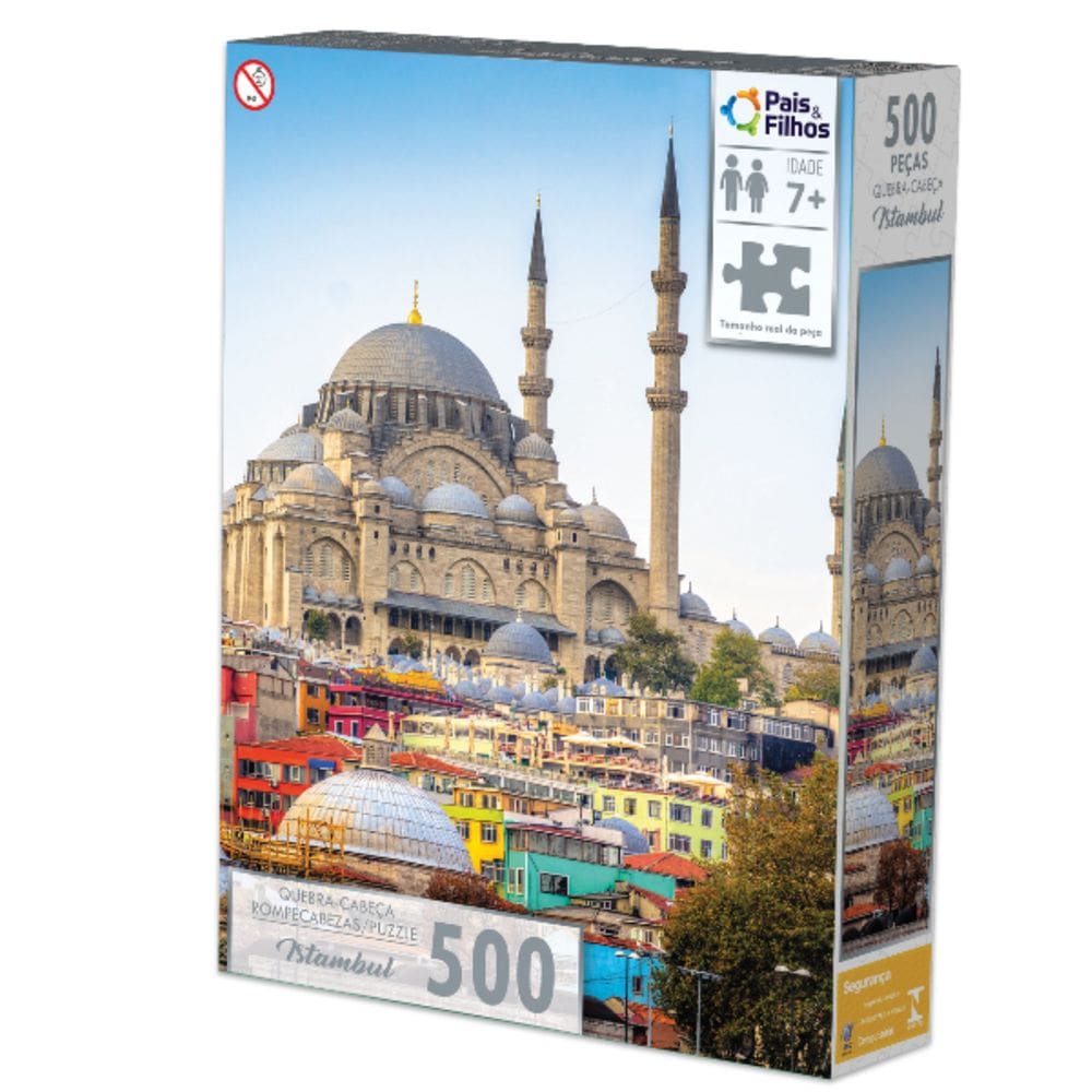 Quebra-Cabeça Istambul - 500 peças - Pais & Filhos