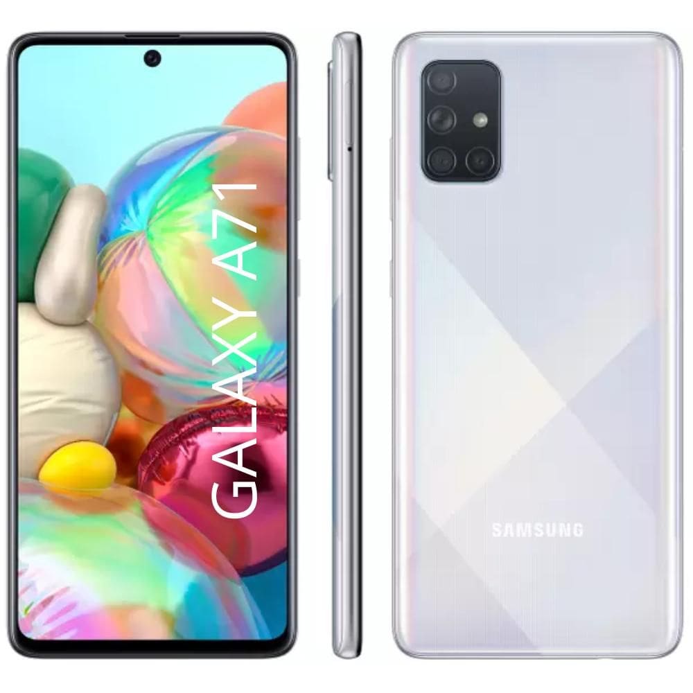 USADO Samsung Galaxy A71 128 GB Prata Muito Bom (usado)