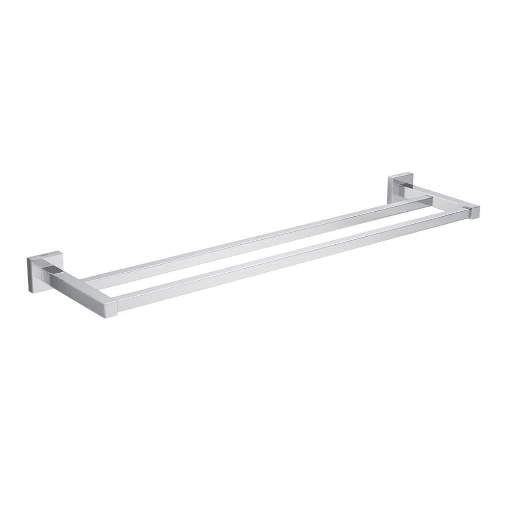 Porta Toalha com Barra Dupla Quadratta Cromado Deca