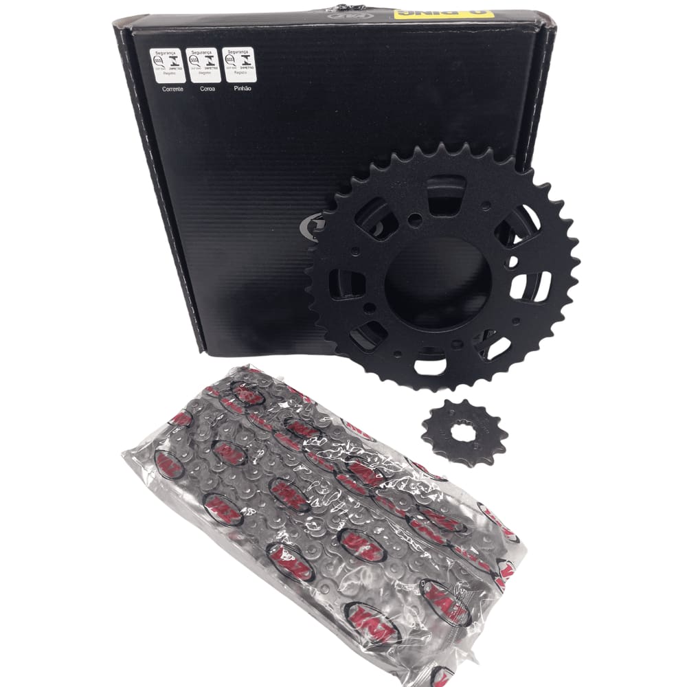 Kit Relacao Vaz Transmissao Completo Honda Cb250f Twister 2016 Em Diante H04011x