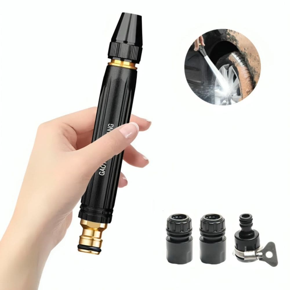 Bico Alta Pressão Para Mangueira Conector Metálico Com Engate