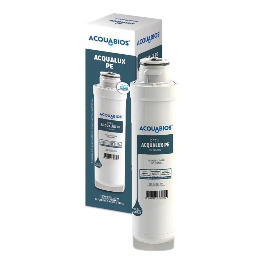 Filtro Refil Bebedouro Purificador Electrolux Pe10B Pe10X