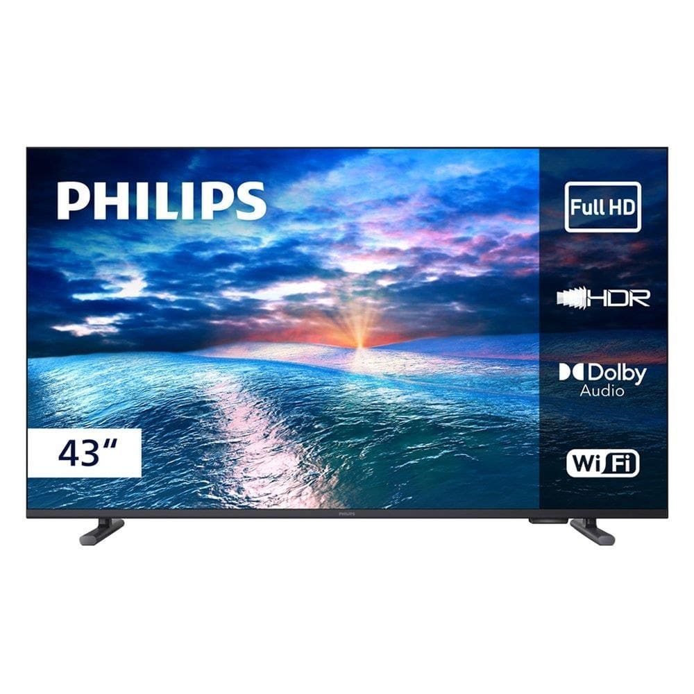 Smart TV LCD LED 43” Philips 43PFG6910/78 FULL HD - Com Wi-Fi, Quad Core, HDM USB