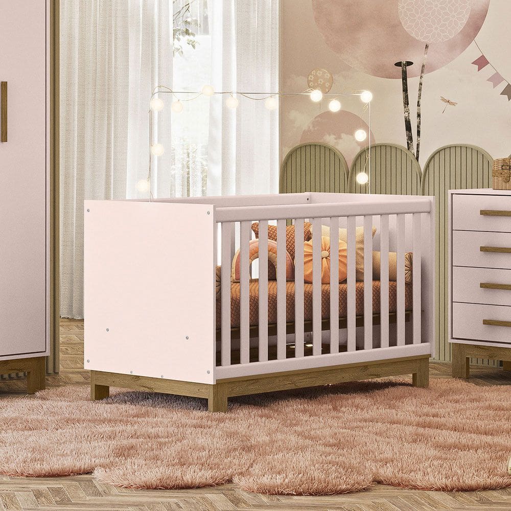 Ber?o Mini Cama 2 em 1 Q Encanto Slim 4315 Qmovi