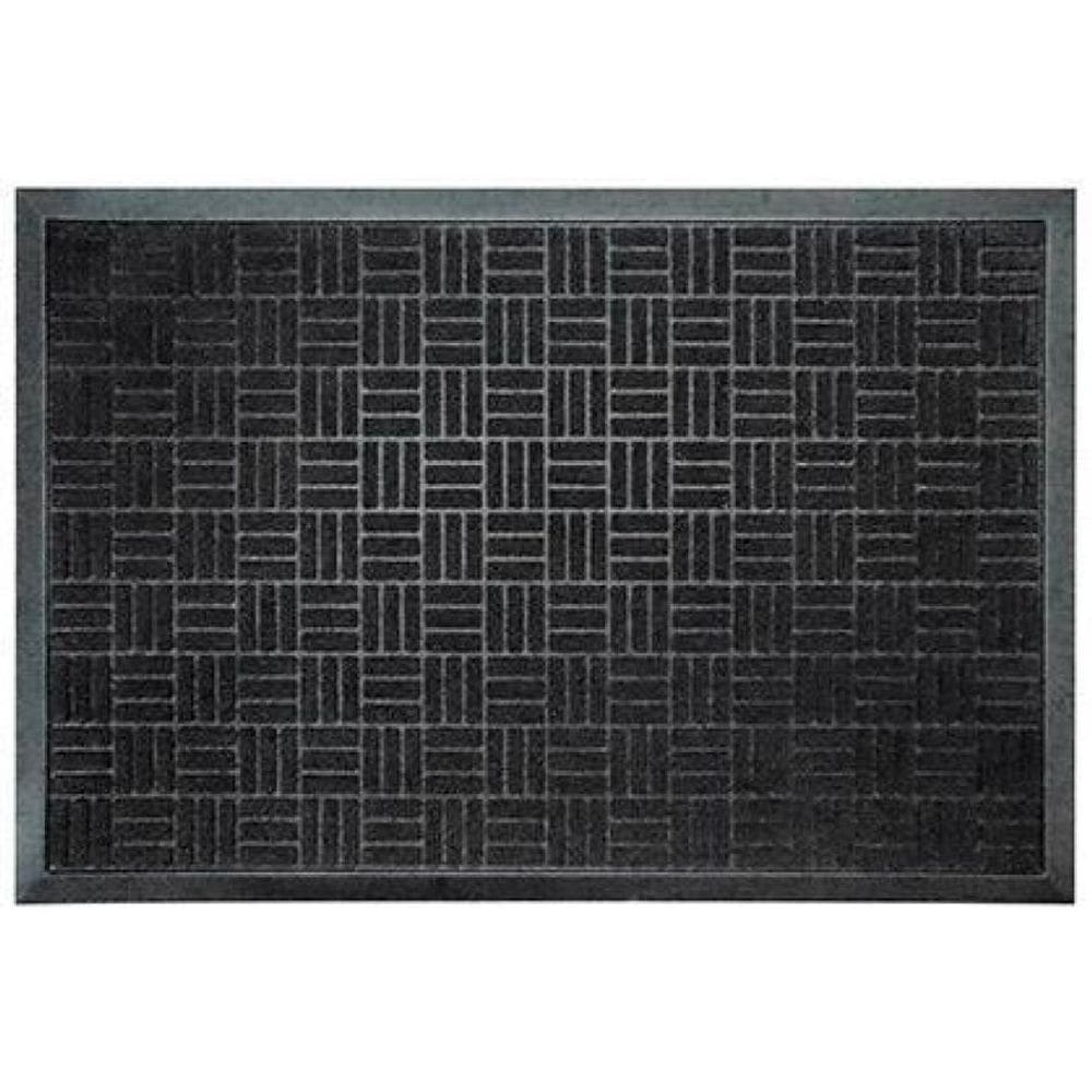 Tapete Fenice Hidro Secante Absorve Água 89X59Cm Preto