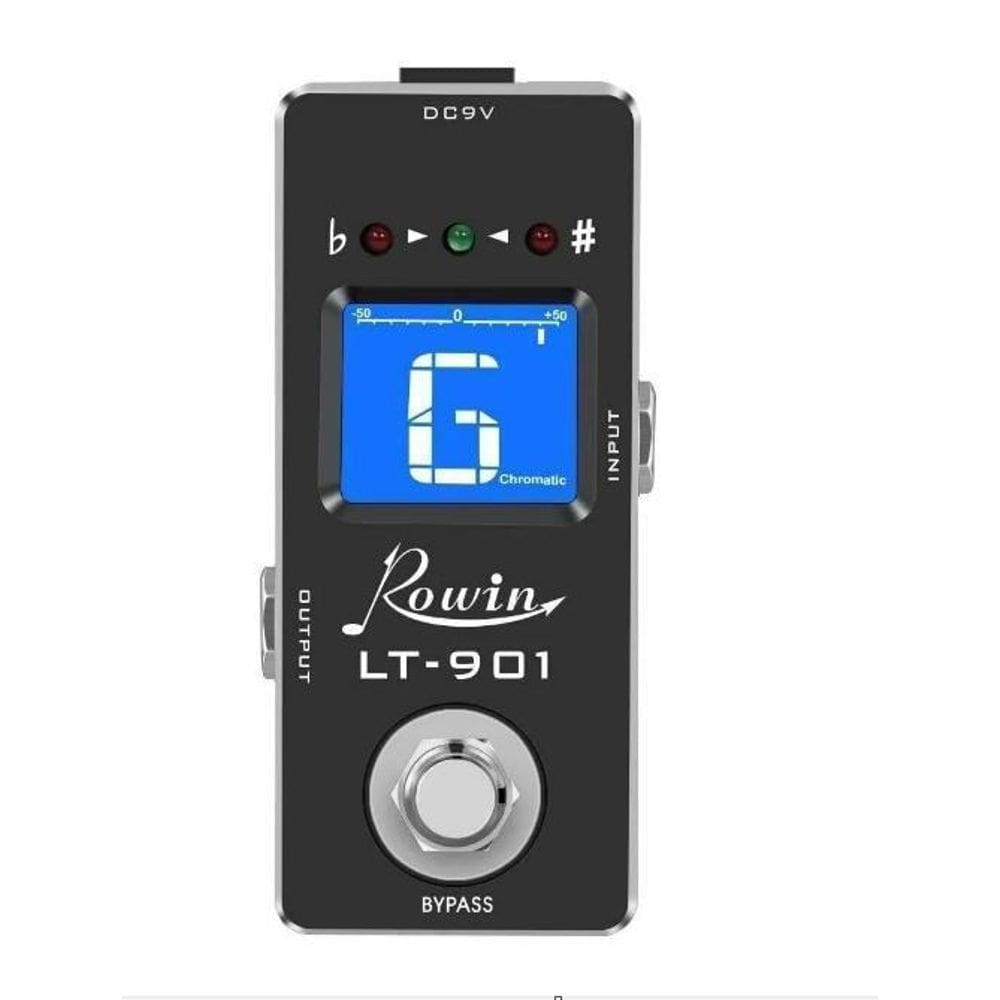 Mini Pedal Afinador Tuner Guitarra Rowin Lt-901