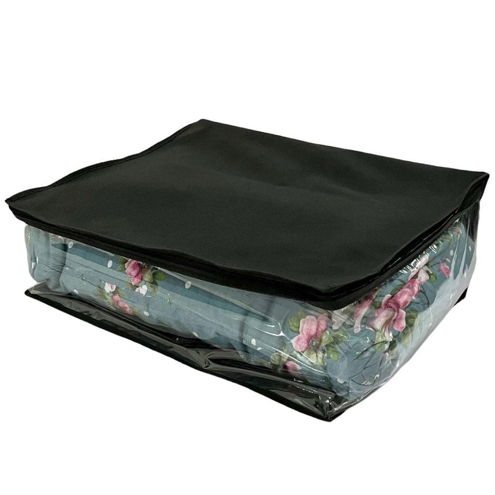 Organizador Maleiro De Guarda Roupas E Gavetas Preto M