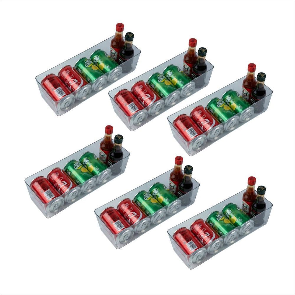 Organizadores De Geladeira Legumes Latas Transparente 6 Pçs