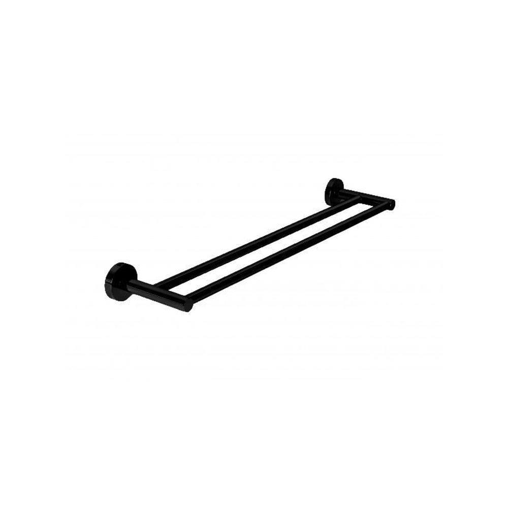 Toalheiro Duplo 60Cm Jasmim Black  - Cilento