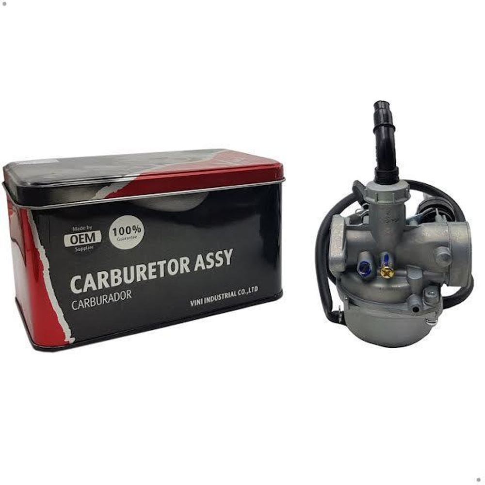 Carburador Vini Com Afogador Fixo Biz 100 Ano 1999 Até 2005
