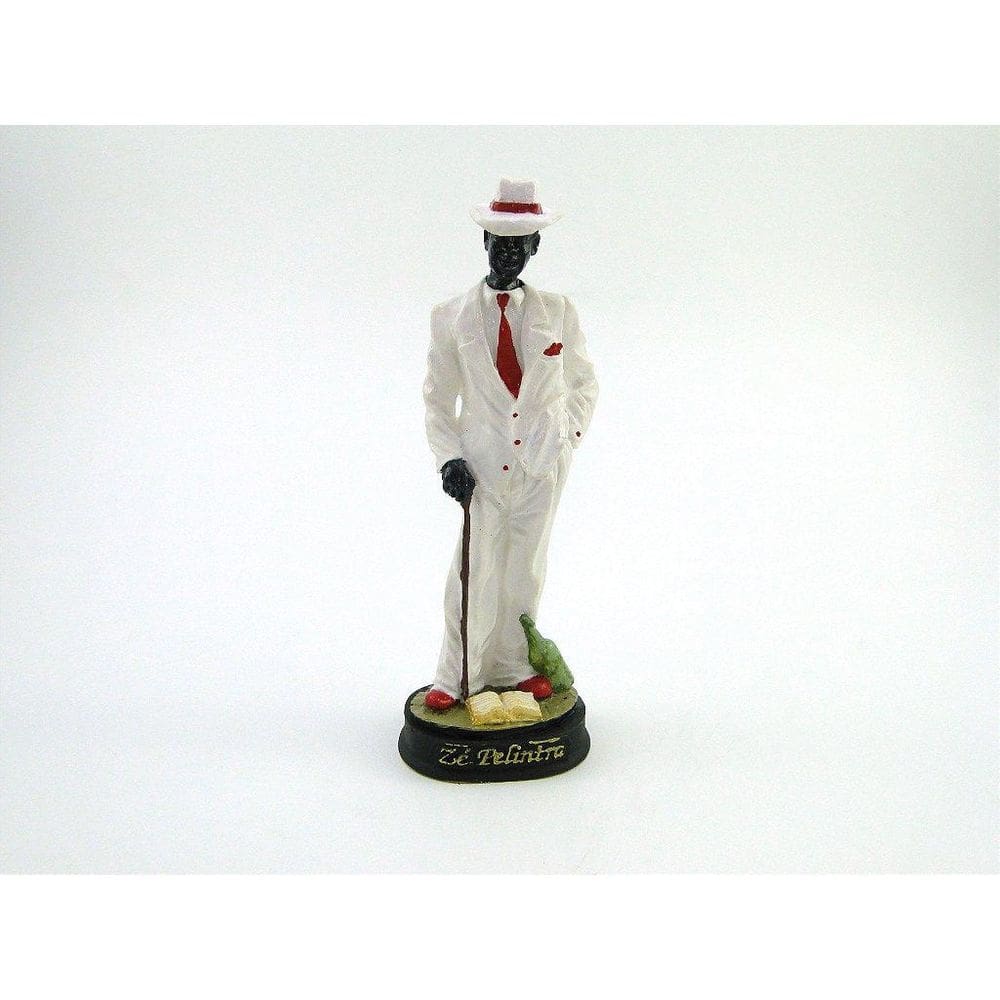 Imagem Zé Pilintra Resina 15 Cm