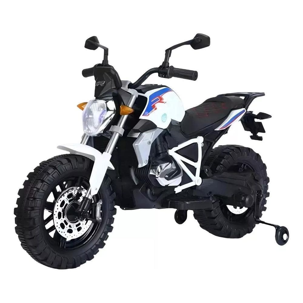 Moto Elétrica Infantil Ducati 12V Branca Cor Branco Mn24004