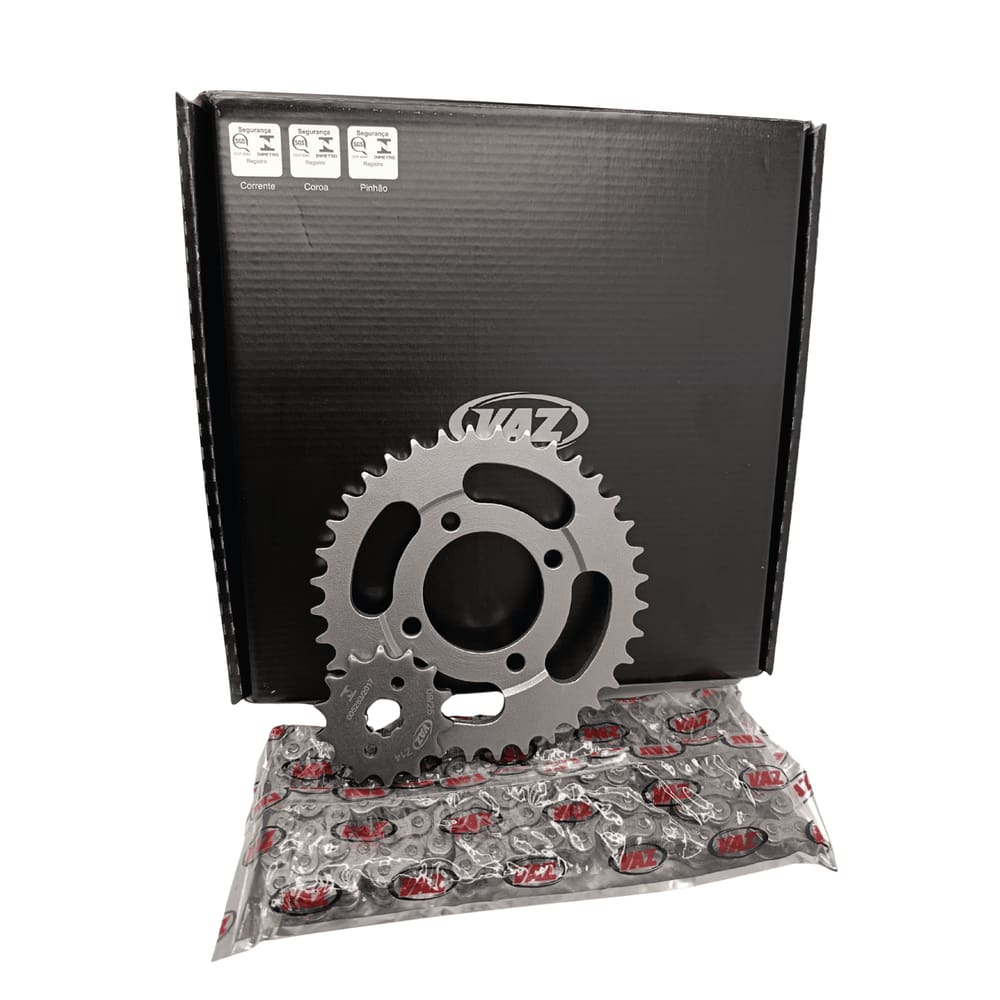 Kit Relação Transmissão Vaz Xtreme Shineray Jet125 Jet50 New Web100 2003 à 2008 D00213X