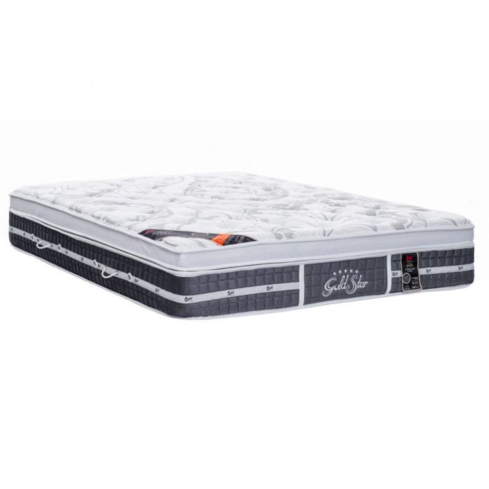 Colchão Queen Castor Super Luxo Latex Grand Plush One Face 158x198x30