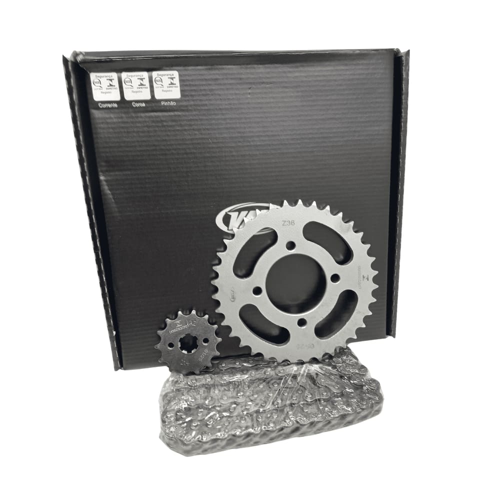 KIT RELACAO TRANSMISSAO COMPLETO XTREME D00334X SHINERAY PHOENIX 50 2011 à 2025