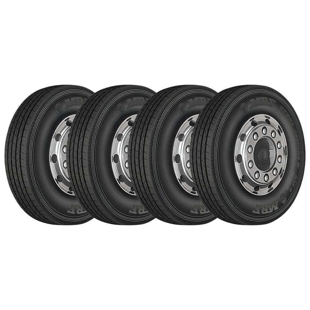 Pneu MRF Alpine S1F4 295/80 R22.5 154/149M 18PR TL M+S Liso Kit4