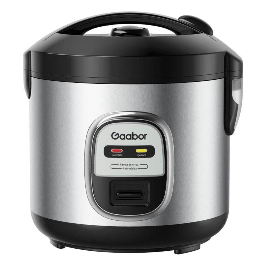 Panela De Arroz Elétrica Gaabor Orion 5 Xícaras 1l 400w Inox 220V