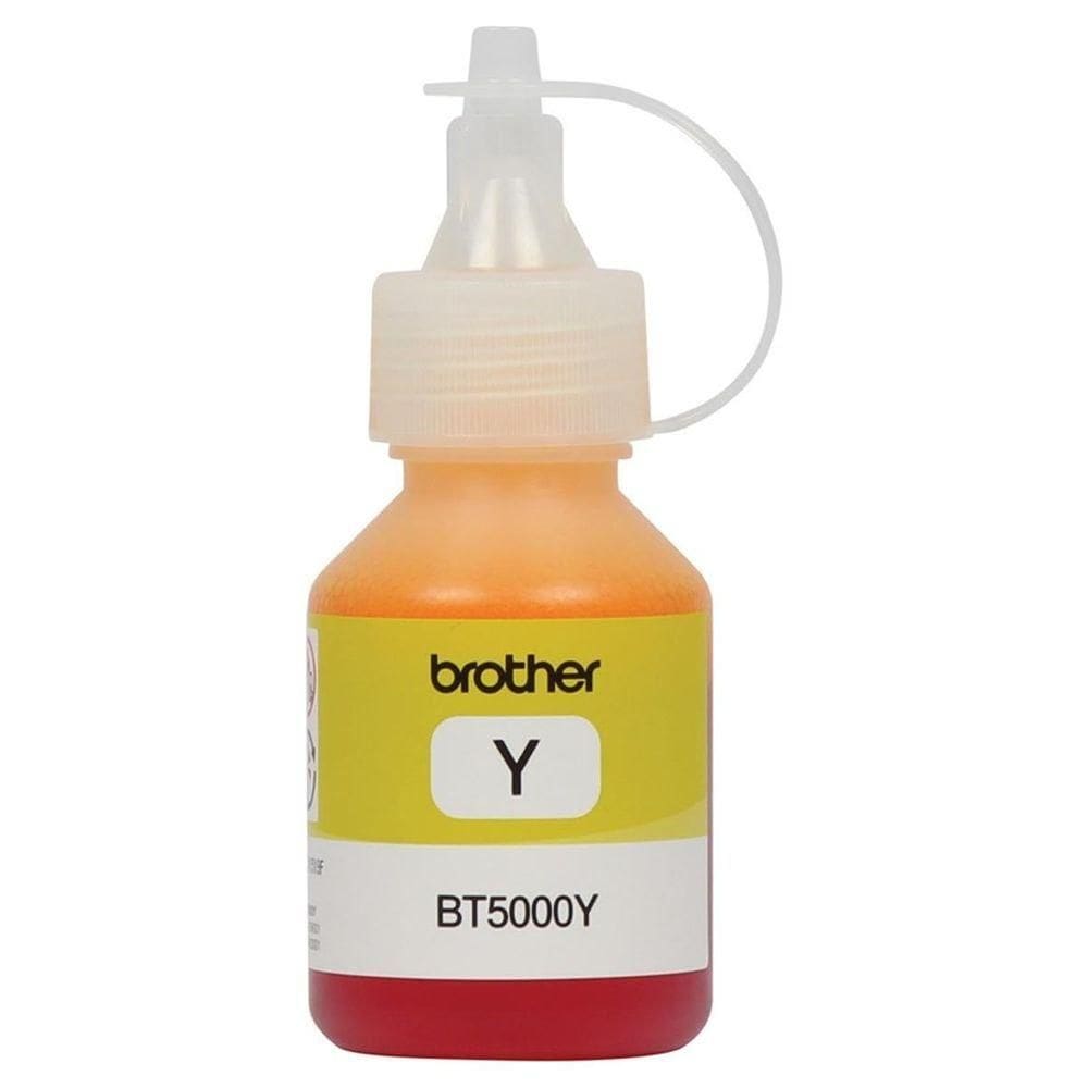 Refil De Tinta Brother - Amarelo 41,8 Ml - Bt5001y