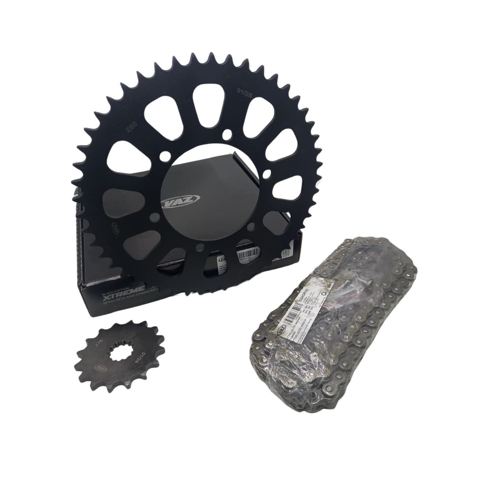 KIT RELACAO TRANSMISSAO COMPLETO TRIUMPH TIGER 800 2011 à 2016 C00214X