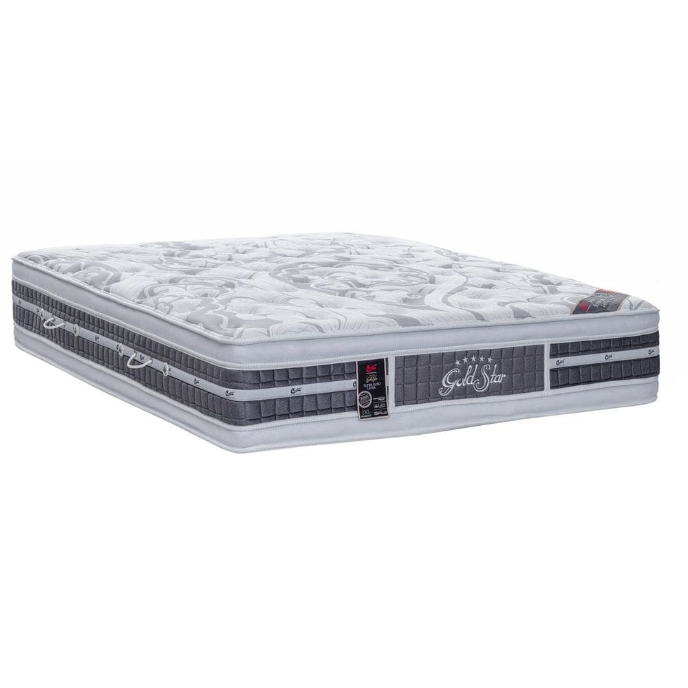 Colchão Queen Castor Super Luxo Latex Plush Double Face 158x198x36