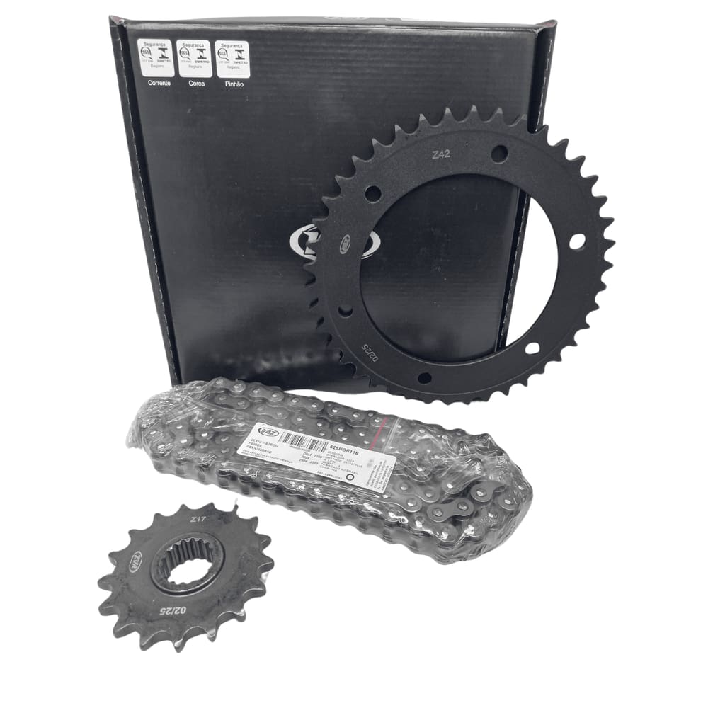 KIT RELACAO TRANSMISSAO COMPLETO BMW F800GS ADVENTURE 2013 à 2018 C00219X