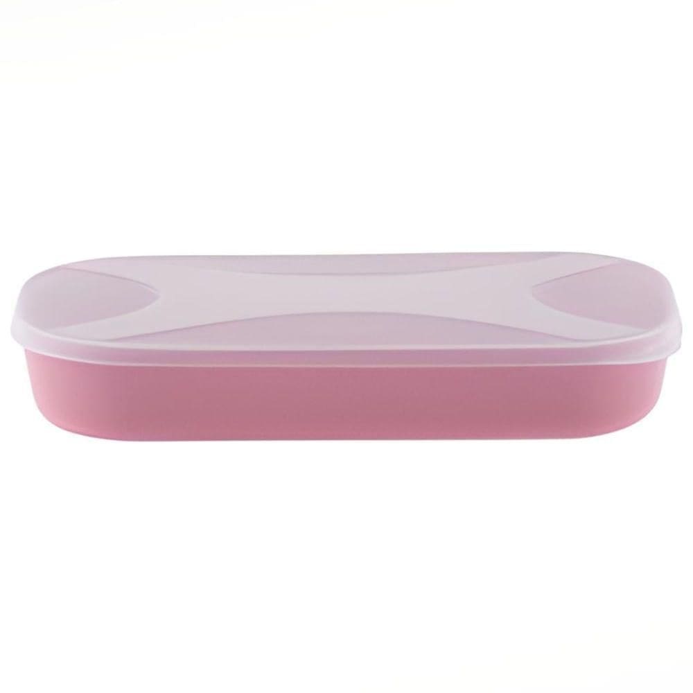 Organizador Multiuso Retangular Baixo 1,2 Litros Color - 650-2 - Top Line