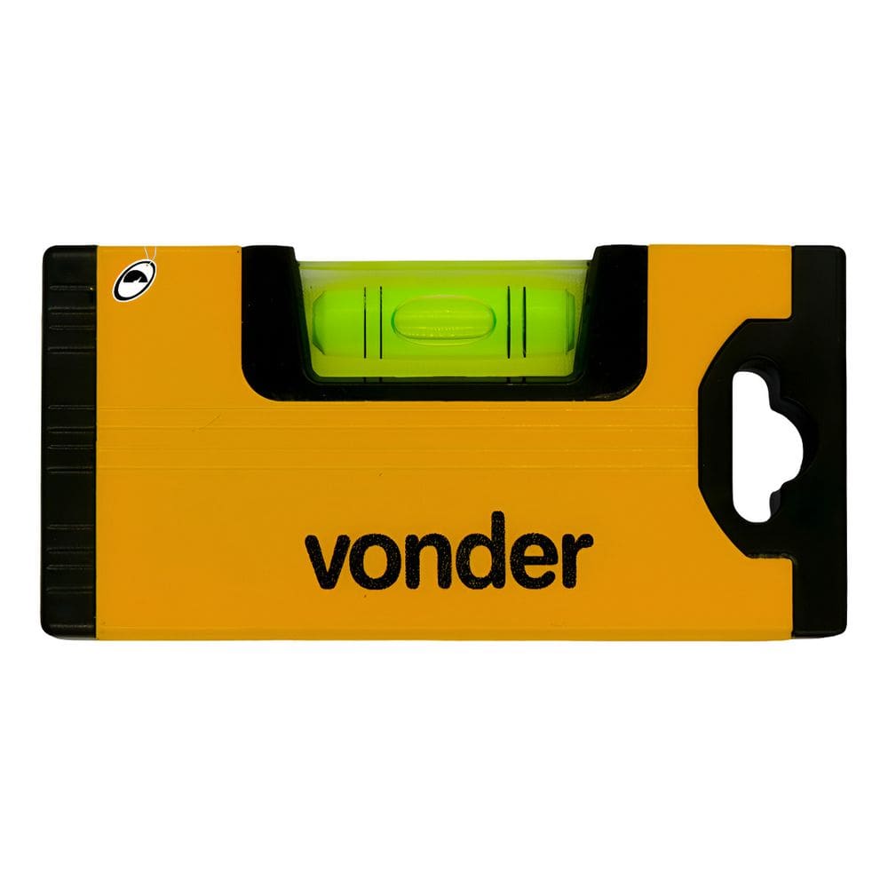 Nível De Bolso Portatil Em Alumínio 4 102mm 10cm Vonder