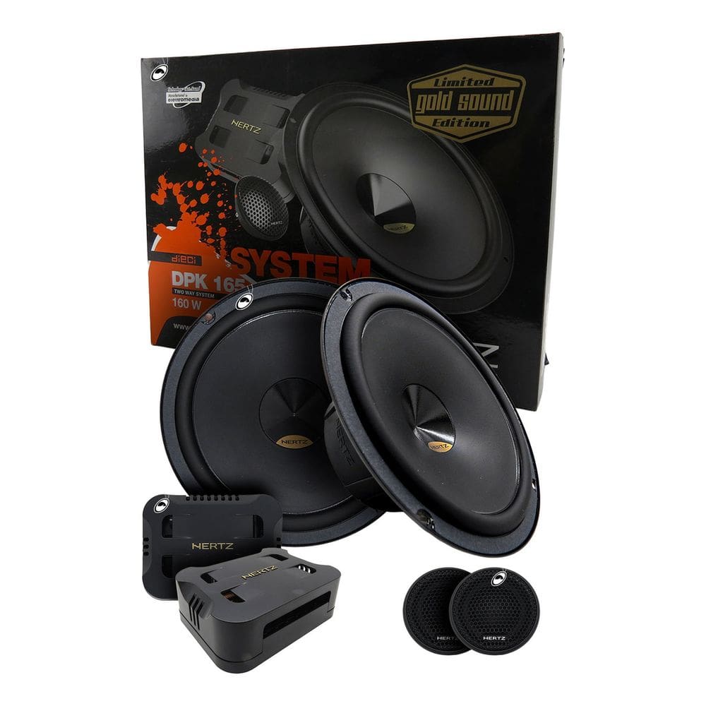 Kit Alto Falantes Hertz Dpk 165.3 2 Vias 6  80w Rms