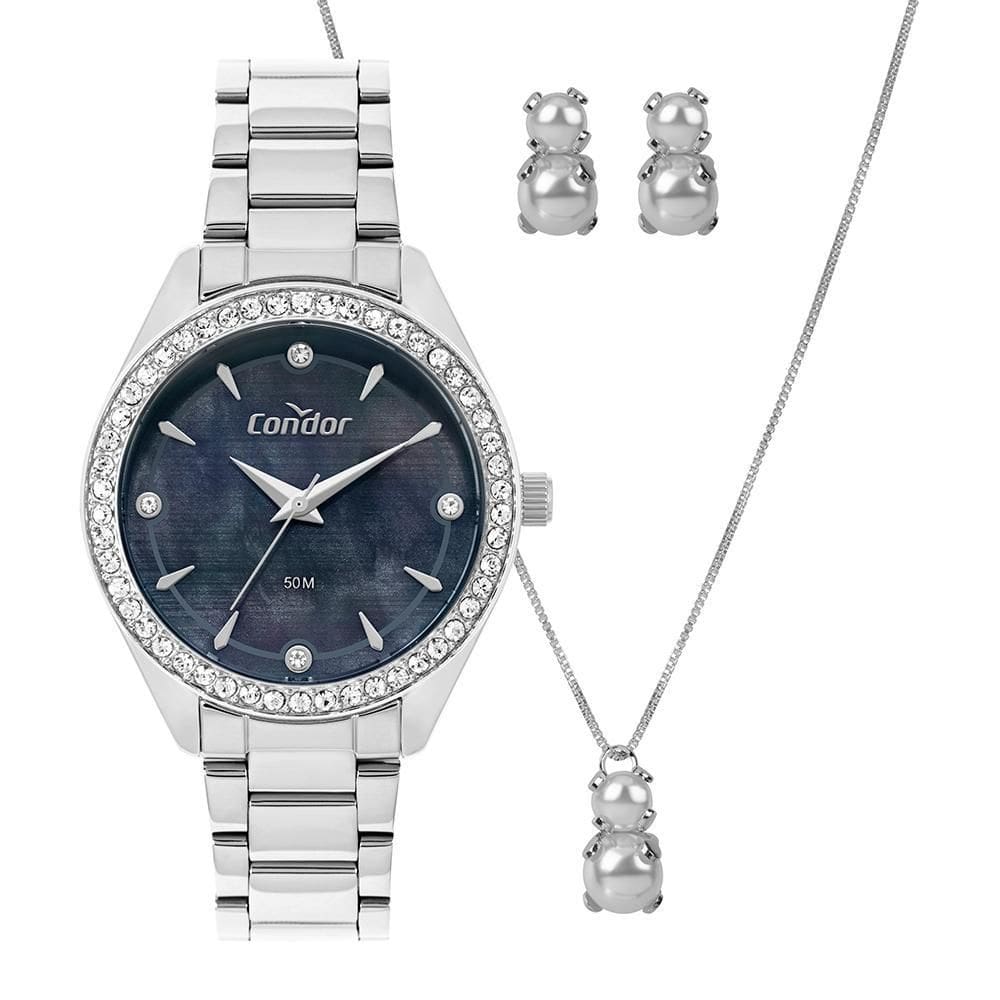 Kit Condor Feminino Elegante Prata - CO2036MYX/K4P