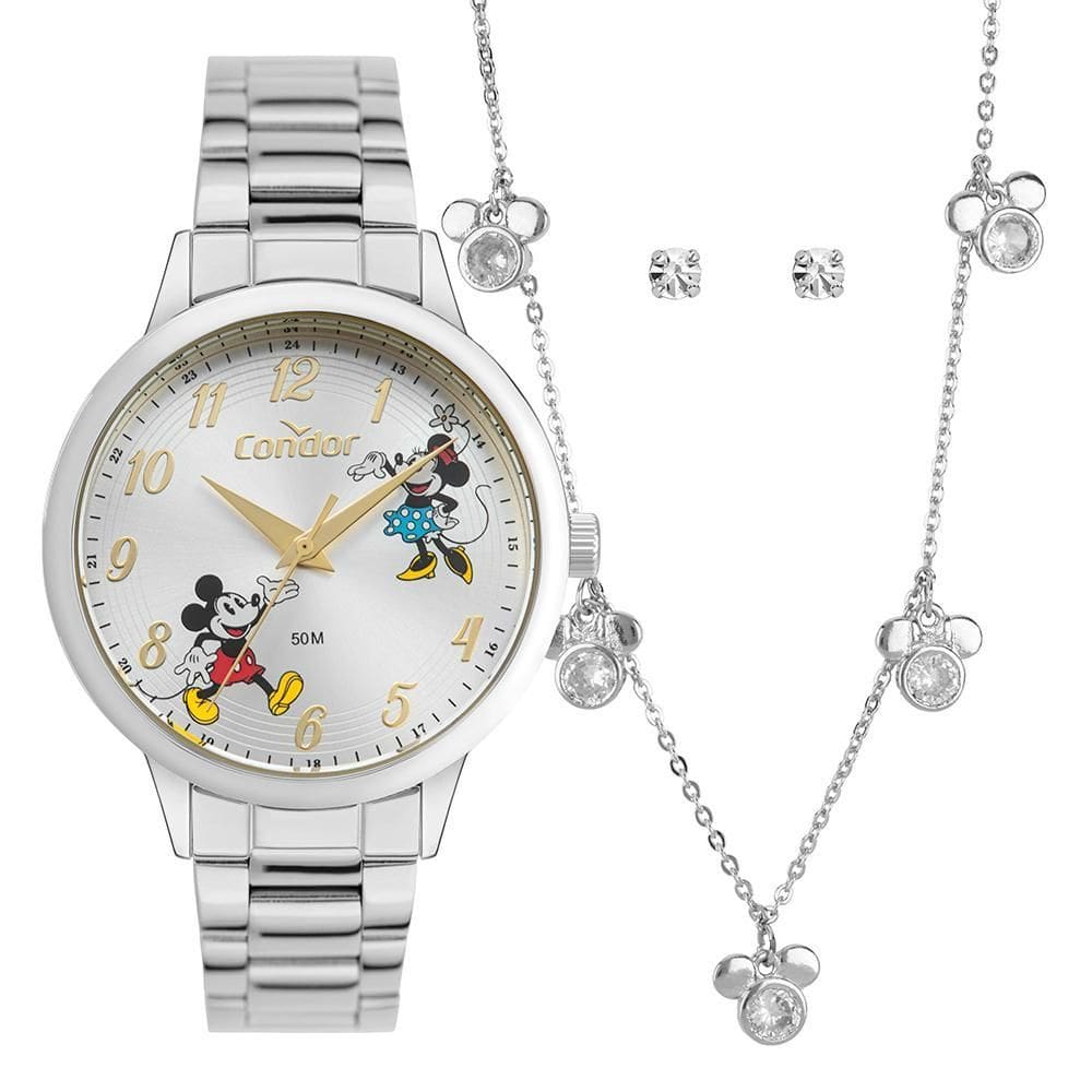 Kit Condor Feminino Mimos E Sutilezas Prata - CO2035NVX/K4K