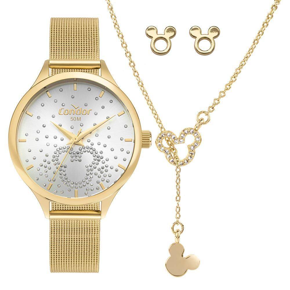 Kit Condor Feminino Mimos E Sutilezas Dourado - CO2036MZI/K4K