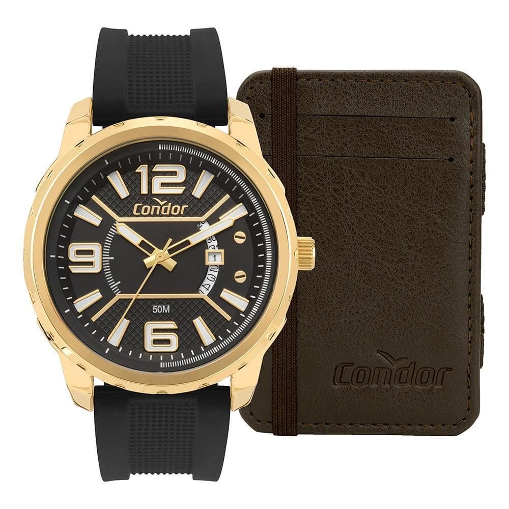 Kit Condor Masculino Speed Dourado - CO2115NBX/K5P