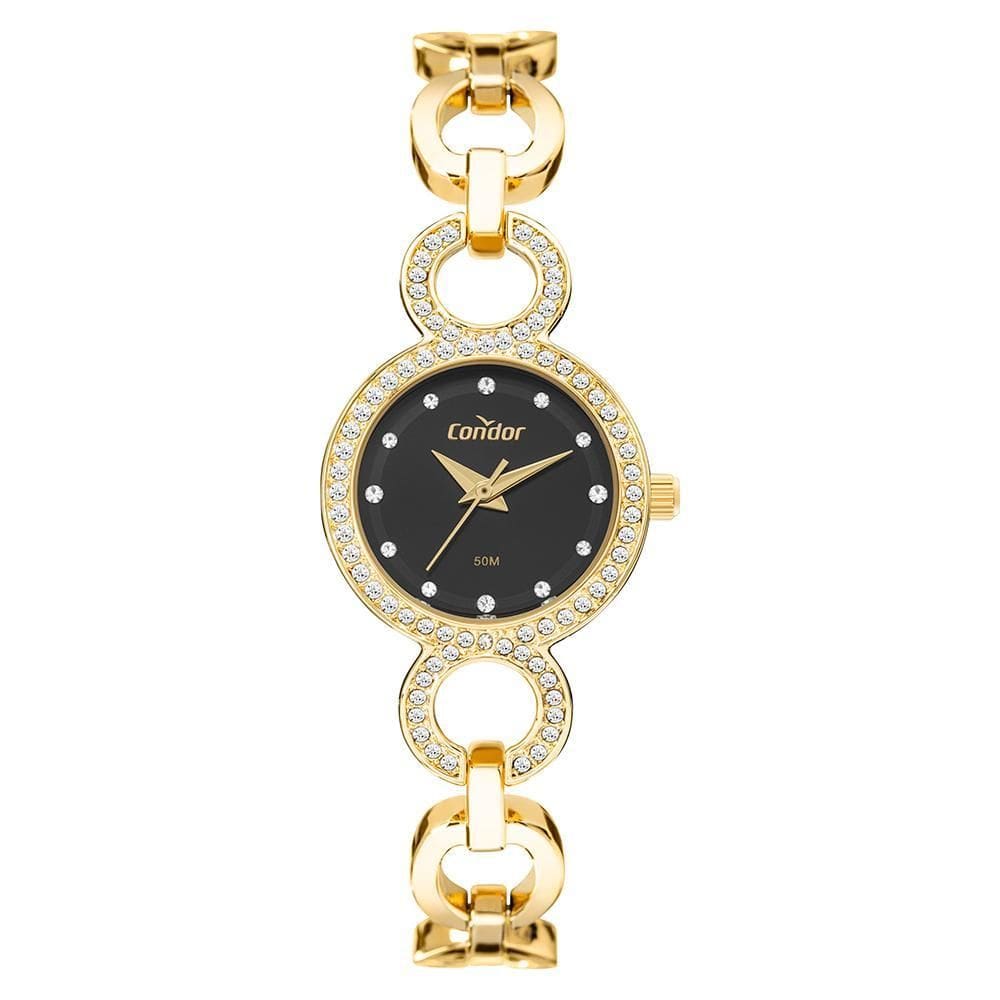 Relógio Condor Feminino Bracelete Dourado - CO2035NVG/5P