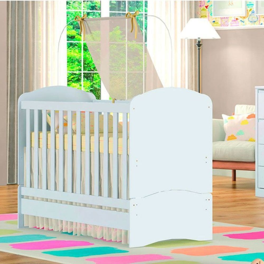 Berco Mini Cama MDF Bala de Menta Henn