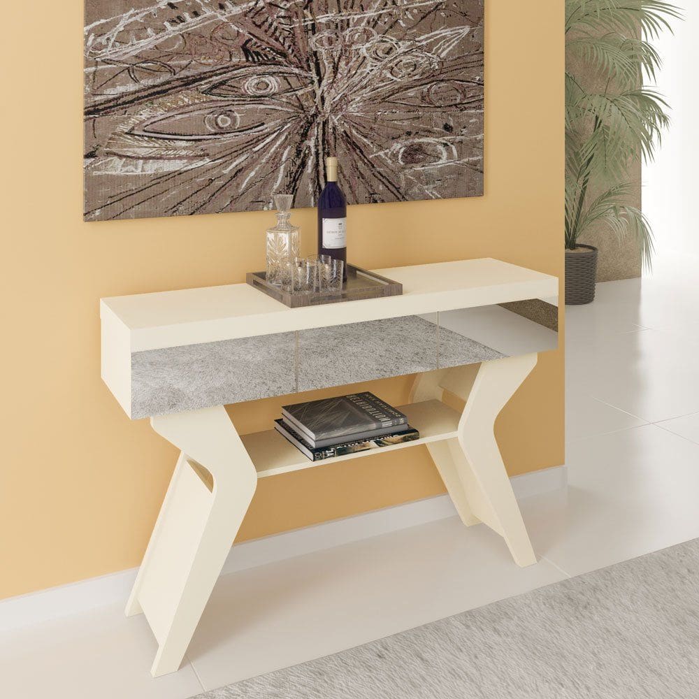 Aparador 1 Prateleira  com Espelho Houston Artely