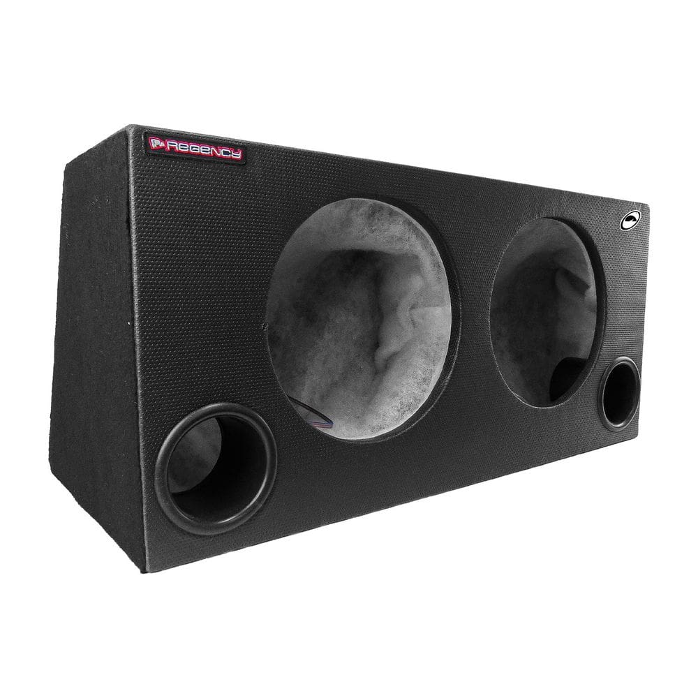 Caixa 2 Subwoofer 12” com 2 Duto 4” 100 Litros Regency