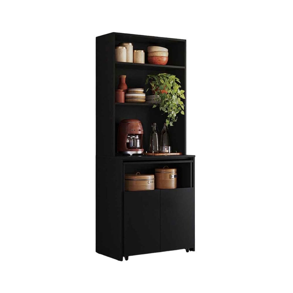 Armário com mesa canto do café multifunção Due Kits Paraná