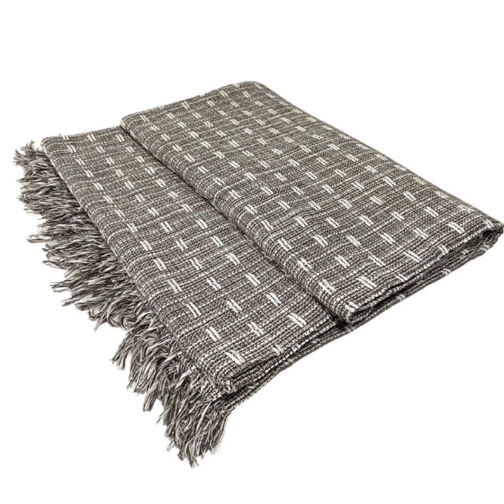 Manta Para Sofá Grande De 2 E 3 Lugares 2,50x1,80 Gigante Capa Protetor De Sofa E Cama Preto Mesclado