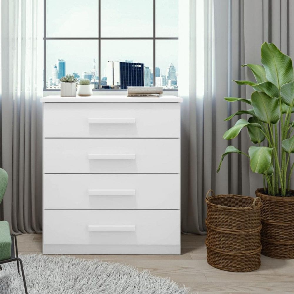 Comoda 4 Gavetas Baiao Lopas