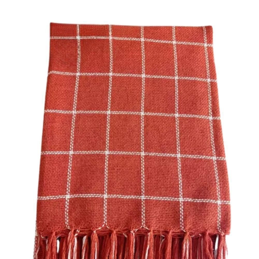 Manta Para Sofá Grande Gigante 2 E 3 Lugares 2,40x1,80 Decorativa Tecido Macio Sofa Cama Na  Terracota