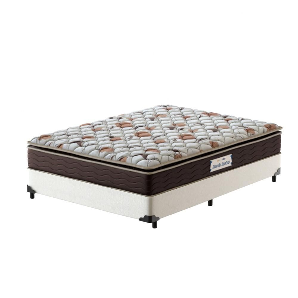 Cama Box com Colchão de Espuma D45 Probel ProForce Plus Casal 138cm