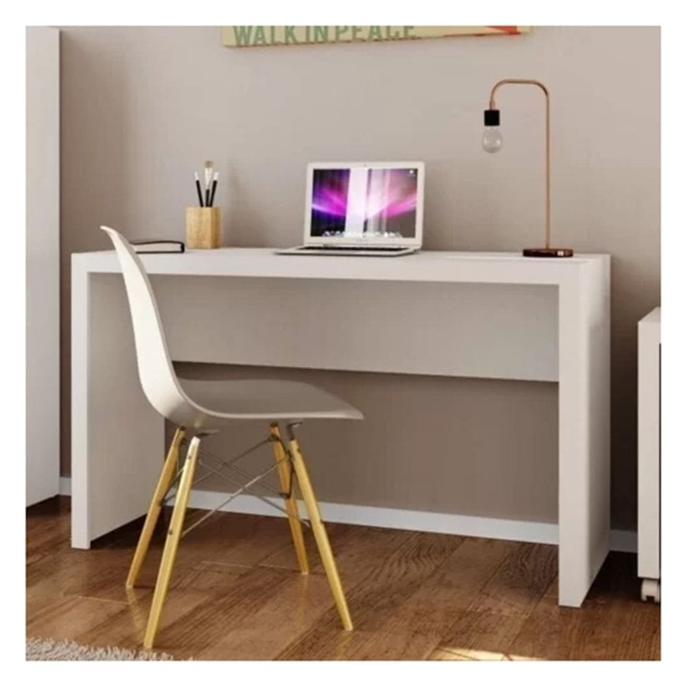 Escrivaninha Office Tecno Mobili Retangular ME4135 Branca