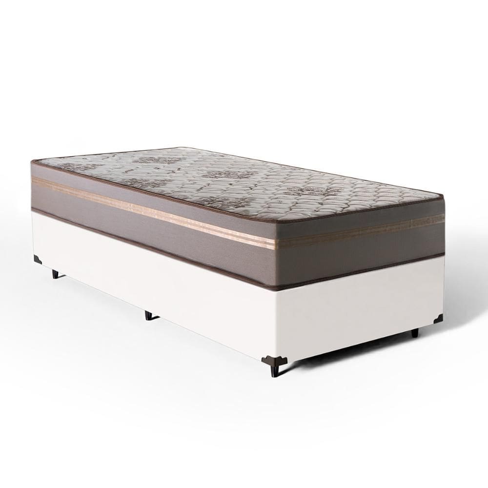 Cama Box com Colchão de Espuma D33 Millenium One Face Solteiro 88cm