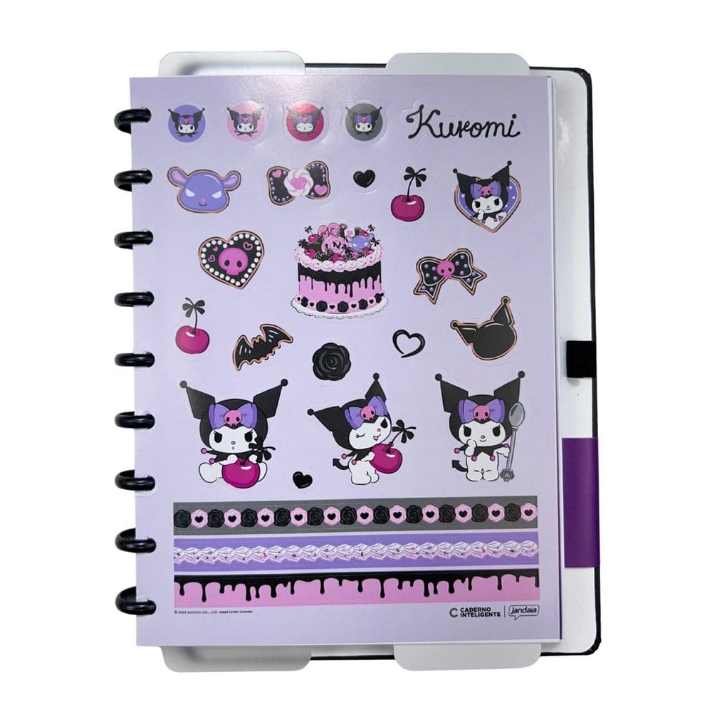 Caderno Inteligente Kuromi | Casas Bahia