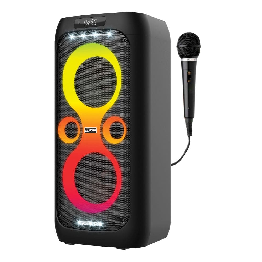 Caixa de Som Ssound Vegas 2 Portatil LED Bluetooth TWS 700w - 1 Mic