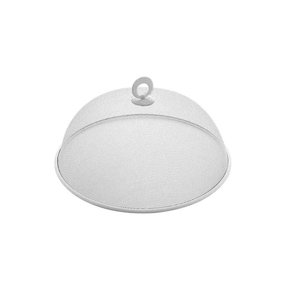 Tela Protetora Alimentos Cinza Protetor Bolo Prato Mesa 24cm