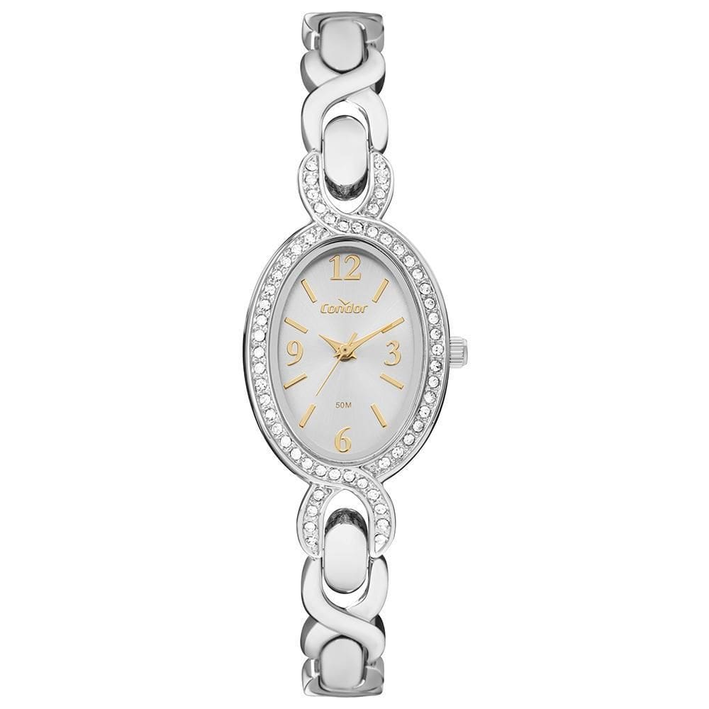 Relógio Condor Feminino Bracelete Prata - CO2035NVJ/5K