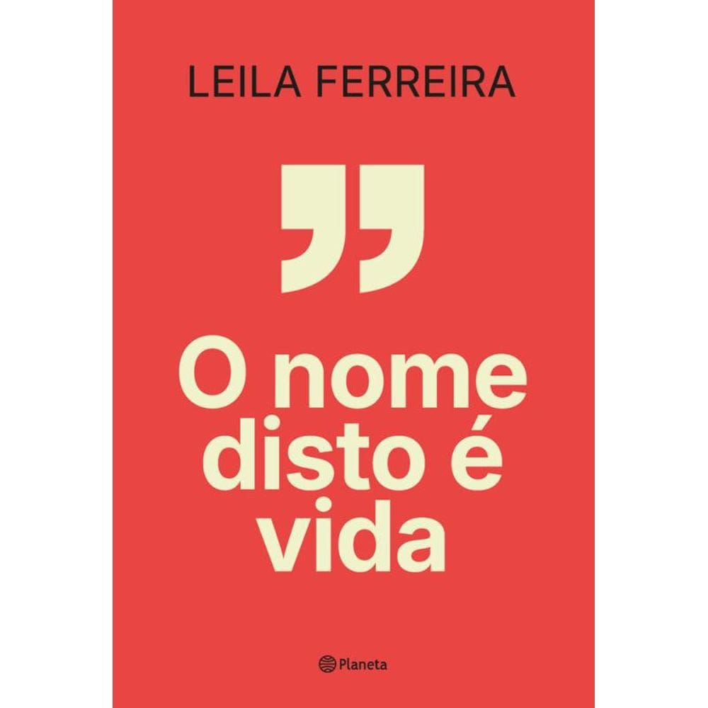 O nome disto é vida