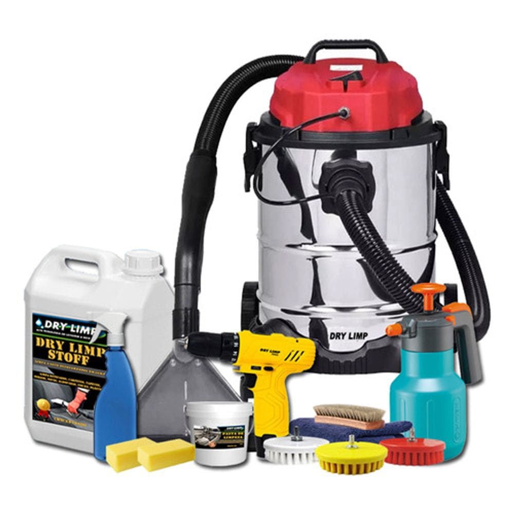 Kit Profissional Lavagem A Seco De Sofá Com Extratora 127v